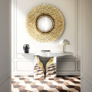 Wrought Iron Console Table Mahogany Sofa Table Television Console Table