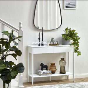 70 Inch Console Table White Mirrored Console Table Milan Console Table