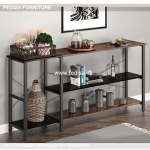 Console Desk Two Tone Console Table Queen Anne Console Table