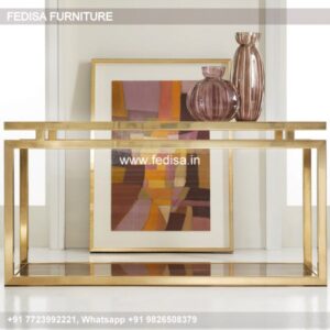Console Unit With Storage Console Shelf Table 70cm Console Table
