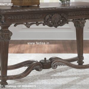 Corner Foyer Table 80 Drawer Console Table Decmode Console Table