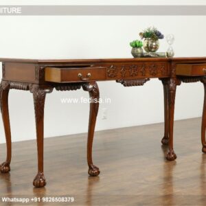 House Entrance Table Cross End Console Table Two Tier Console Table