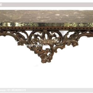 Windsor 2 Drawer Console Table Concrete Hall Table Chrome Glass Console Table