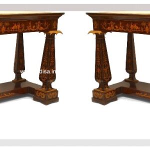 Barnwood Entry Table Georg Console Table Glass Entrance Table