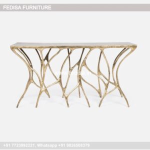 Console Table That Converts To Dining Table Bjorn Console Table Metal Hall Table