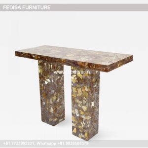 Butler Console Table 129 Inch Console Table Navy Blue Entry Table