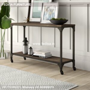 38 Inch Console Table Bjorn Console Table Metal Hall Table