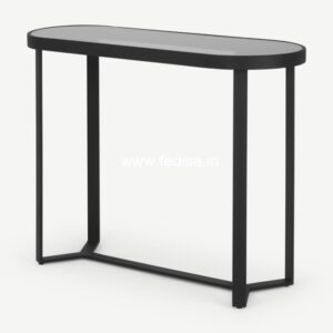 Itzayana Console Table Georg Console Table Glass Entrance Table