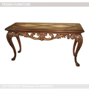 Orren Ellis Console Table Concrete Hall Table Chrome Glass Console Table