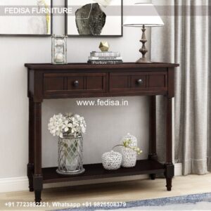 Console Table With Ottomans Underneath 58 Drawer Console Table Decmode Console Table