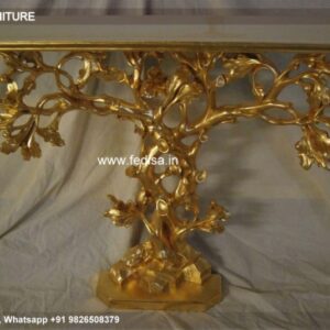 Contemporary Hall Table Georg Console Table Glass Entrance Table