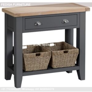 Neligh 72 Console Table Sofa Table With Charging Station High End Console Tables