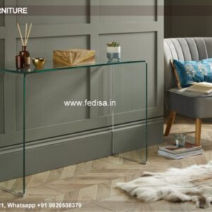 Ethnic Console Table Sofa Table With Charging Station High End Console Tables
