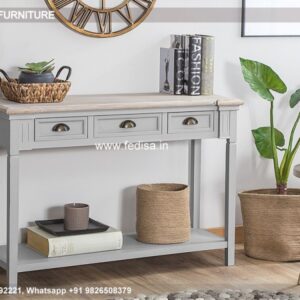 Iron Console Georg Console Table Glass Entrance Table