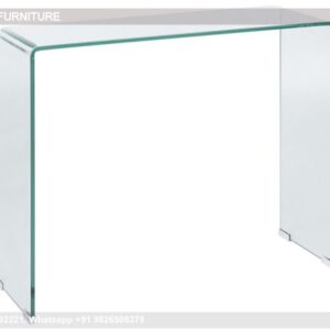 Concrete Entry Table 110 Inch Console Table Navy Blue Entry Table