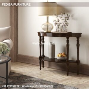 Caned Console Table Cross End Console Table Two Tier Console Table