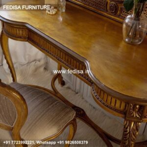 Round Hall Table Bamboo Console Small Tv Table Stand