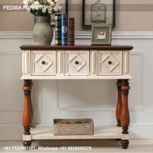Front Entry Table Bent Glass Console Table Louis Console Table