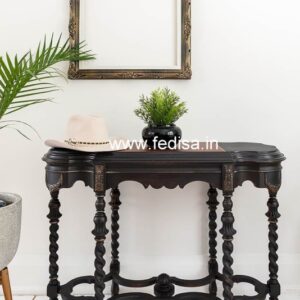 Small Foyer Table U Shaped Console Table Console Table With Baskets Underneath