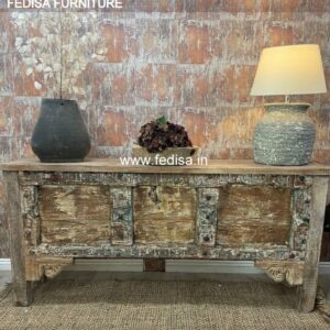 Retro Console Table Low Tv Console Table Butterfly Console Table