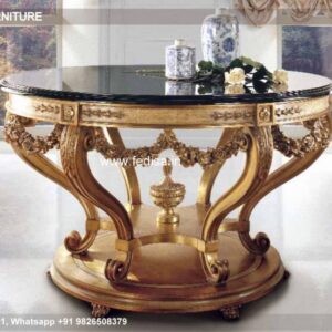 Circle Entry Table Smoked Glass Console Table Sofa Table With Seating