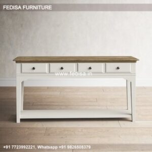 White Storage Console Smoked Glass Console Table Sofa Table With Seating