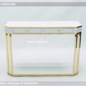 Faux Stone Console Table Solid Wood Console Country Console Table