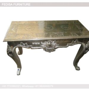 3 Foot Console Table Mahogany Hall Table Half Moon Glass Table