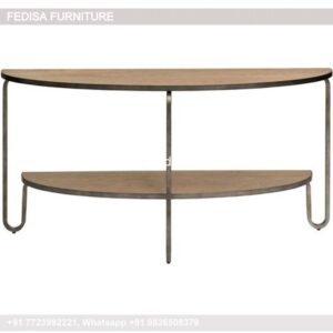 Mayfair Console Table Sawhorse Console Table Marble Top Hall Table