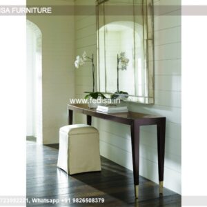 Liberty Console Table Wood Half Moon Console Table 89 Inch Console Table