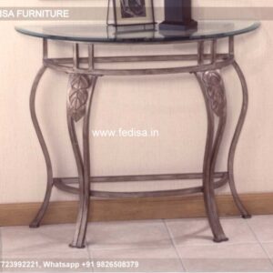 Floating Hall Table Glass Console Table With Shelf Console Table With Ottomans