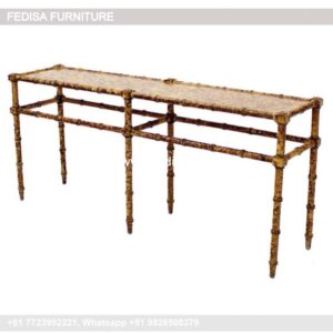 Entryway Table With Shelves Led Console Table Apothecary Console Table