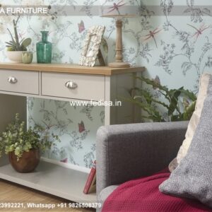 Super Slim Console Table Expandable Console Dining Table Modern Entrance Table