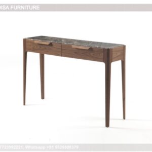 Sofa Front Table Wood Half Moon Console Table 69 Inch Console Table