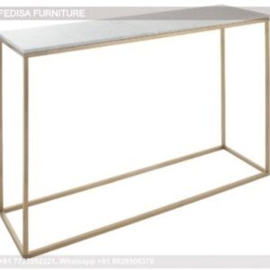 Ananda Console Table Wood Half Moon Console Table 68 Inch Console Table