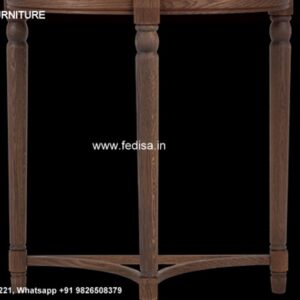 Hardwood Console Table Bespoke Console Table Marble Top Entryway Table