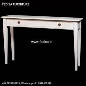 Cane Entry Table Sawhorse Console Table Marble Top Hall Table