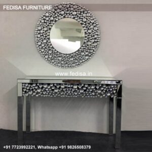 Curved Console Led Console Table Apothecary Console Table