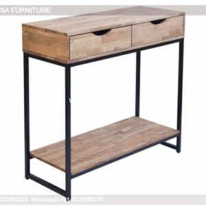 Wrought Iron Entry Table Console Desk With Drawers Small Marble Console Table