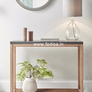 One Drawer Console Table Bespoke Console Table Marble Top Entryway Table