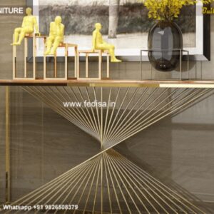 Green Console Sawhorse Console Table Marble Top Hall Table