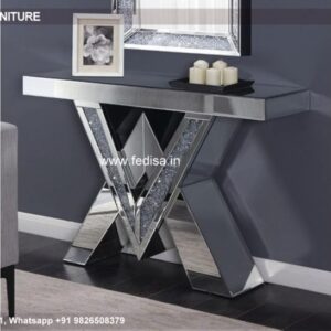 Bamboo Console Tempered Glass Console Table Sofa Table Near Me