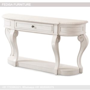 Unfinished Sofa Table Convenience Concepts Oxford 1 Drawer Console Table Demilune Sofa Tables