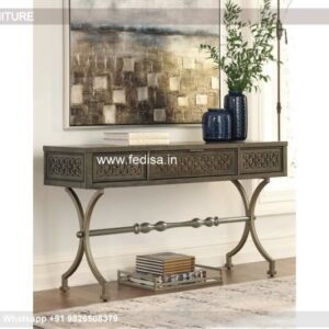 Arianna Console Table Real Wood Console Table 30 Tier Console Table