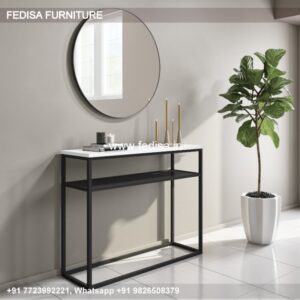 White And Wood Console Table Console Desk With Drawers Small Marble Console Table