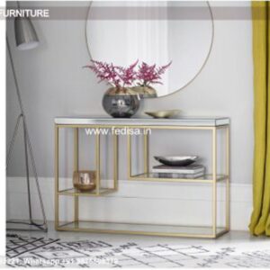 Low Console Glass Console Table With Shelf Console Table With Ottomans