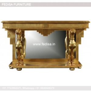 Antique Entry Table Glass Console Table With Storage Antique Gold Console Table
