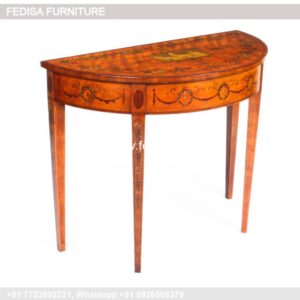 Wood Everett Foyer Table Gloss Console Table Sofa With Center Table