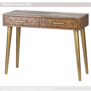 Folding Console Table Solid Wood Console Country Console Table