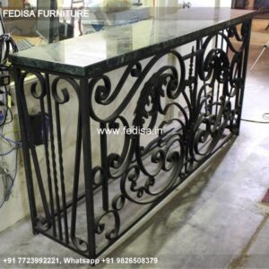 Entry Hall Table Real Wood Console Table 7 Tier Console Table